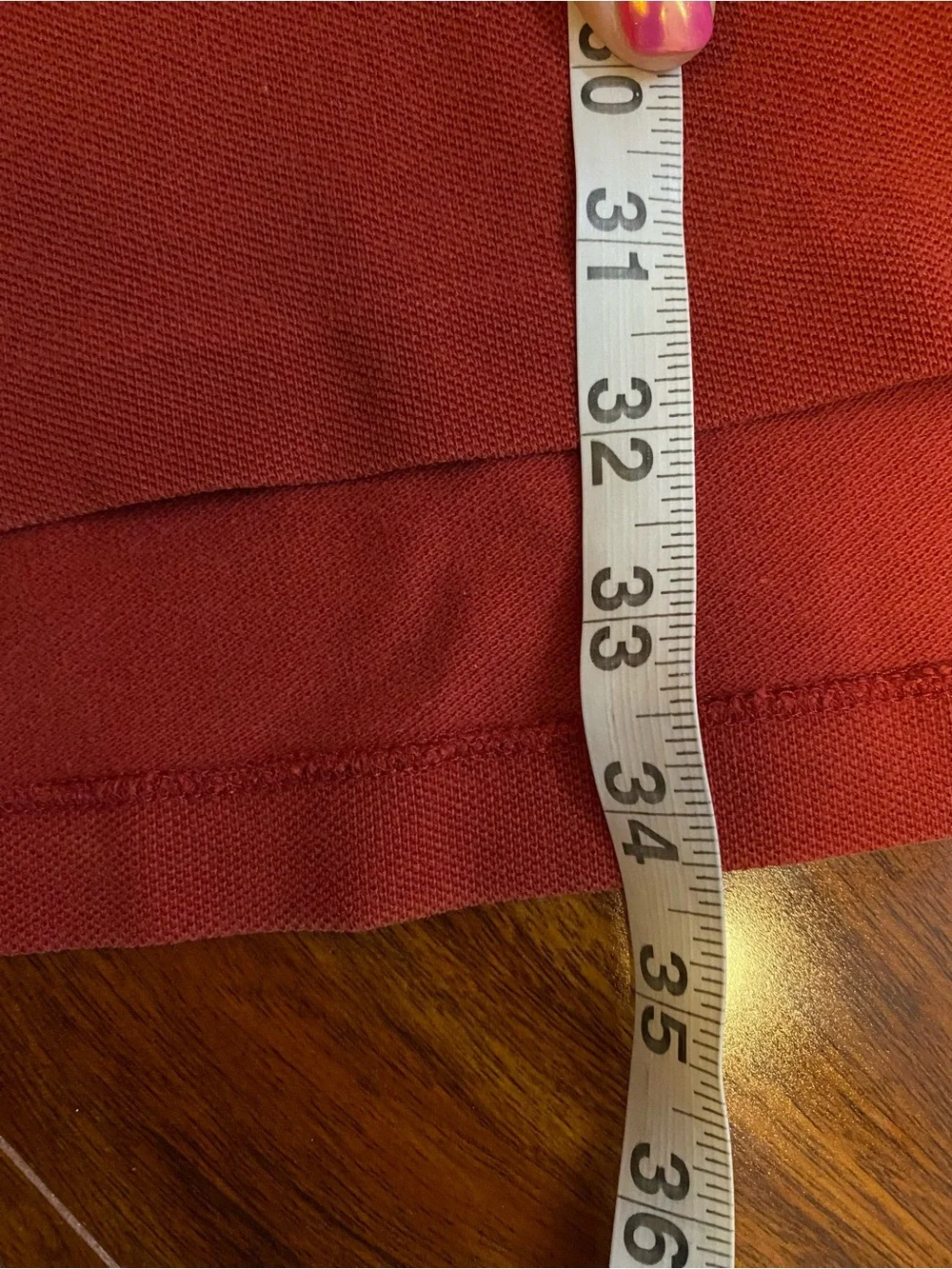 Polo By Ralph Lauren Men’s Brick Red Short-Sleeve Polo Large